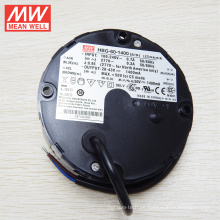 Original MEANWELL 60W 1400mA conductor forma redonda UFO con UL CE CB HBG-60-1400